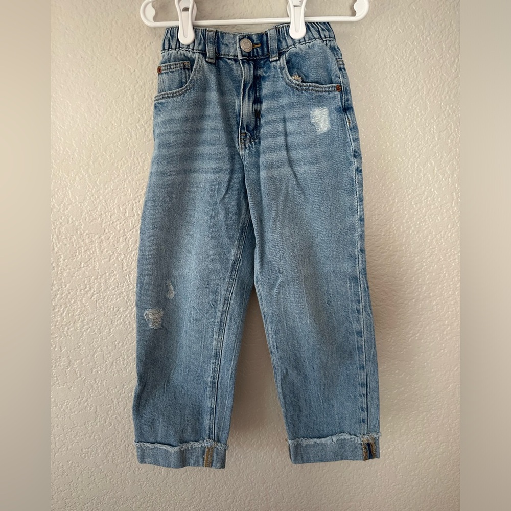 Little Girl Zara Loose Fit Jeans size 5/6